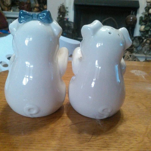 Adorable couple piggy pigs Fitz and Floyd vintage - Picture 2 of 3